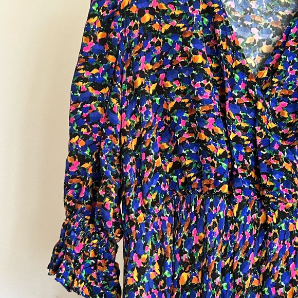 Marks and Spencer X GHOST Floral Midi Dress UK 20 - Picture 4 of 11